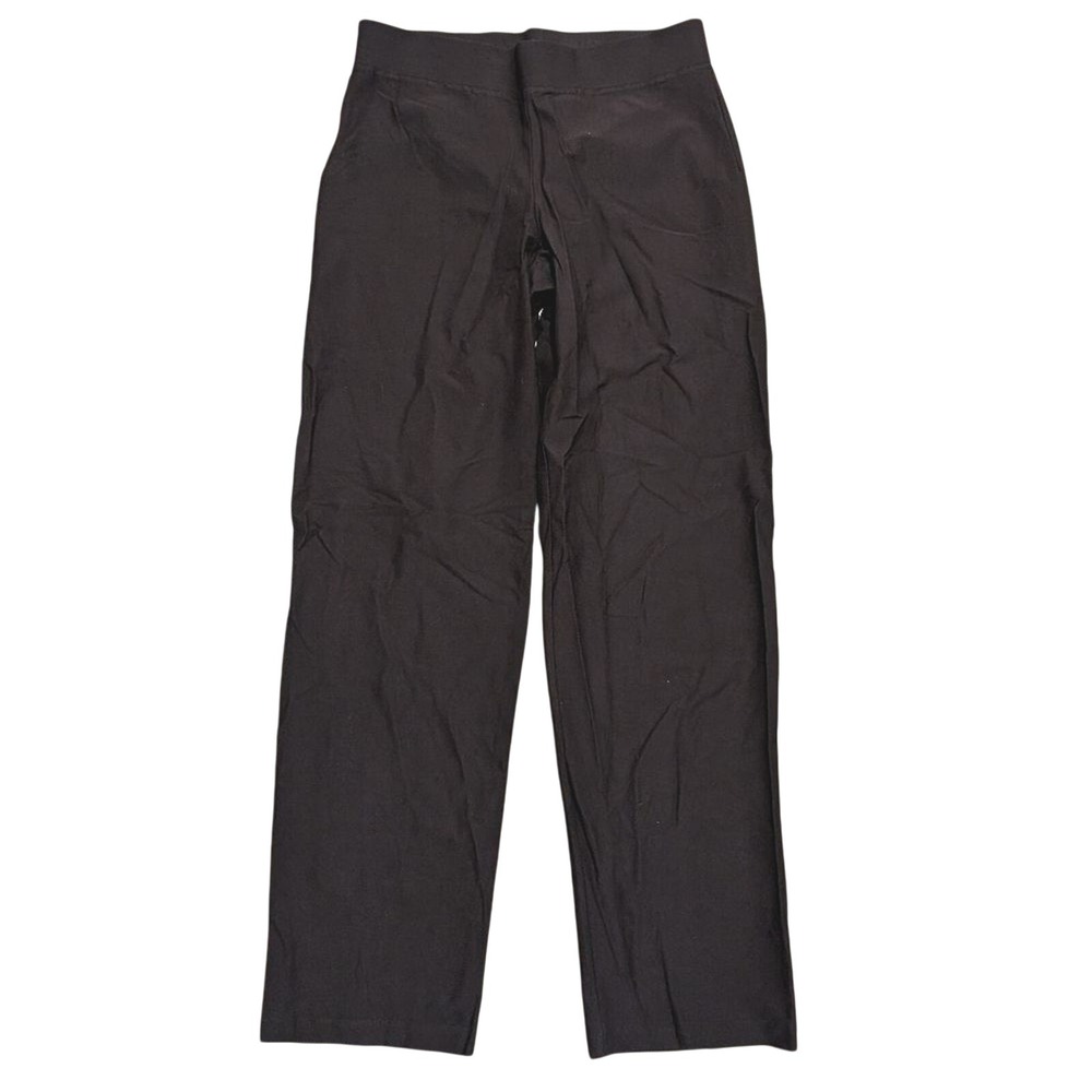 Eileen Fisher Small S Brown Viscose Pull on Wide Leg Pants
